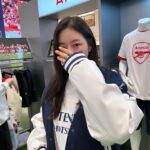 Park Ha-na Instagram - 🫶🏻츄꾸츄꾸!! ⚽️ 🧡 #arsenal#mancity #tottenham#parissaintgermain
