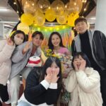 Park Ha-na Instagram - 💜💚🧡 고맙고 사랑합니다~