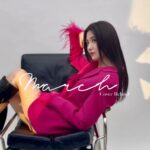 Park Ha-seon Instagram - 우리 스텝들이 찍어 준😍3월호 커버 비하인드 #Mar cover behind