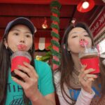Park Han-byul Instagram – Gooood!🥤