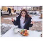 Park Han-byul Instagram - 오랜만에 #밥차 🍽 - 너무 배고픈바람에 흥분해서 많이 펐는데 거의 다 먹음 😋 - #잘먹었습니다 #감사합니다 #지배우님 - #슬플때사랑한다