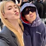 Park Ka-hi Instagram - Happy 1 year anniversary @palmangels KOREA 🖤 @hee0802 언니 많이 축하해 🔥 힙하다 힙해
