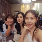 Park Ki-ryang Instagram - 대한스포츠 예술대상에 다녀왔어요ㅎㅎ 좋은 상 주셔서 감사합니다❤️반가운 얼굴들☺️
