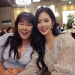 Park Ki-ryang Instagram - 대한스포츠 예술대상에 다녀왔어요ㅎㅎ 좋은 상 주셔서 감사합니다❤️반가운 얼굴들☺️