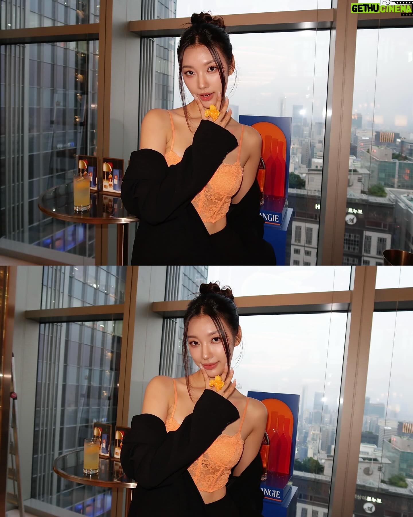 Park Se-jeong Instagram - #광고 @glenmorangie 하이랜드 싱글 몰트 위스키인 글렌모렌지의 럭셔리 아이콘, 에 다녀왔습니다 🧡🥃 경고: 지나친 음주는 뇌졸중, 기억력 손상이나 치매를 유발합니다. 임신 중 음주는 기형아 출생 위험을 높입니다 #Glenmorangie #GlenmorangieInfinita #DrinkResponsibly #글렌모렌지인피니타18년