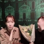 Park Si-yeon Instagram – 저 꽃선물받았어요♥️♥️♥️ 심장이 간질거리고 너무좋아서!!!!!!!!!!!!😘고마워 @eanakim
