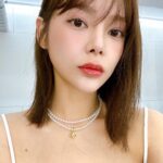 Park Si-yeon Instagram - Pearl Necklace Siyeon Set #MZUU