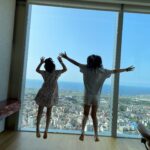 Park Si-yeon Instagram - Hello Jeju😘 신이난 두 꼬맹이❤️