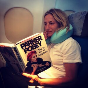 Parker Posey Instagram - @zoecassavetes Zoe reads about herself in #youreonanairplane and out Broken English days❤️❤️❤️