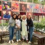 Parna Pethe Instagram - a moment for team @charchaughi_natak_ ❤️ with @rohinihattangady at @nsd_official_ 🌱 #lovetheatre