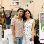 Parna Pethe Instagram - The dearest @houseofaadyaa Mumbai studio’s 2nd anniversary celebrations 💛✨ Kudos to the heartwarming team Aadyaa! 😍 proud! @sayalee_marathe @normally_nomad @rohanjoshi1986 @suvarna.27feb and team hugs!