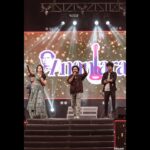 Parvathy Venkitaramanan Instagram - One of the best show we hosted lately 🔥❤️ With my thangams @bjbala_kpy 🤎 Muah @trichymakeupartistry_suganya Photography @balaartphotography Wearing @lithas_rentals Jewellery @chennai_jazz