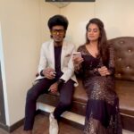 Parvathy Venkitaramanan Instagram - Anchoring mattume panirklaam😅 Outfit @lithas_rentals #anchors #bala #parvathy #singalong #jamming #artistlife