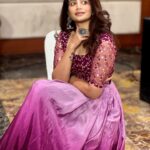 Parvathy Venkitaramanan Instagram - Thank you for clicking these darling @nivashinidivya ❤️ Wearing @akira_the_couture__ 💜