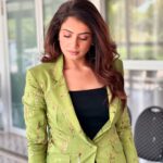 Parvathy Venkitaramanan Instagram - Suit up & own the room ✨ 🎤 Suit @lithas_rentals #parvathy #anchor #loveyourself #insta #picoftheday #ootd