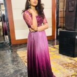 Parvathy Venkitaramanan Instagram - Thank you for clicking these darling @nivashinidivya ❤️ Wearing @akira_the_couture__ 💜