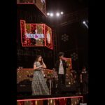 Parvathy Venkitaramanan Instagram - One of the best show we hosted lately 🔥❤️ With my thangams @bjbala_kpy 🤎 Muah @trichymakeupartistry_suganya Photography @balaartphotography Wearing @lithas_rentals Jewellery @chennai_jazz