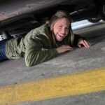 Pascale Hutton Instagram – Rappelling down a cliff, jumping out of a helicopter onto the top of a mountain, or shoved under a car in a parkade, I always know @realmartinwood will put me somewhere interesting! 

#doublelifemovie