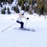 Pashmina Roshan Instagram – It’s officially Nov, and I’m mentally back in this moment, cruising down a mountain. DND 🖤
