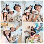 Passorn Leowrakwong Instagram - วันดีดีของเด็กหญิงฮันนี่ 💖 กับเด็กหญิงแอ๋ว @antrrasai ค่ะ ❤️ มาเรียนวาดรูป #labubu บนหมวกกับคุณครูพี่หนู @surasak_nu ที่น่ารักและใจดีที่สุดในโลก ภูมิใจกับผลงานของตัวเองที่ซู๊ดดดดด…. ขอบคุณน้องหญิง @ying_sopida 💙 ที่พามาในวันนี้นะคะ และยังมีกาแฟกับอาหารอร่อยทุกอย่างของร้านนี้ให้ทานด้วย แอบออเดอร์เม็ดมะม่วงตัวพ่อกลับด้วย 😋 อิ่มอกอิ่มใจและอิ่มพุงมากค่ะ แอบเจอพี่ต๊อกสุดหล่อก็มาด้วยนะคะวันนี้ น้องๆที่สนใจอยากมาเรียนวาดรูปแบบนี้บ้างต้องมาร้านนี้เลยค่า…. @imfinethankyouandyou.cafe แล้วจะใจฟูกลับบ้านเลยค่า…. 💓💓💓💓💓
