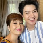 Passorn Leowrakwong Instagram - ขอลงรูปกับคุณภูมิบ้างค่ะ #พรชีวัน เมื่อไหร่จะได้ดูกันคะลูก @saintsup #ดวงใจเทวพรหม อยากดูแล้วค่า…. @somching 💓💓💓