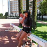 Patrícia Mamona Instagram – Today was another day to train, to hear jokes and to be thankful.

Have a blessed Sunday 🌸