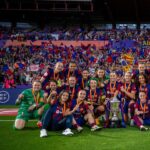 Patri Guijarro Instagram - X3 🏆💙❤️ ¡Una vez más, gracias culers! Vamos a por más 💪🏼