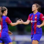 Patri Guijarro Instagram - Jugar en un estadio histórico es siempre único 🤩🙌🏼 Gracias @americafemenil 🦅🇲🇽 Contenta de volver a verte Pelele @andreapereira5 😍