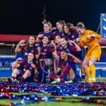Patri Guijarro Instagram - ¡Gran noche en el Johan! 🏆🤩 Gracias culers, vamos a por más 💪🏼💙❤️