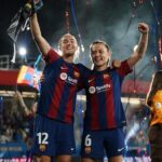 Patri Guijarro Instagram - ¡Gran noche en el Johan! 🏆🤩 Gracias culers, vamos a por más 💪🏼💙❤️