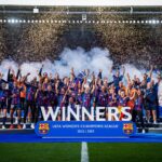 Patri Guijarro Instagram - Menuda locura culers ‼️😳💙❤️ Gracias afición, ya la tenemos aquí otra vez! CAMPEONAS 🏆😍 Teoría del 2 ✅✌🏼