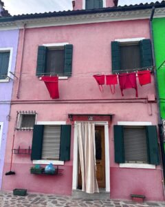 Patricia Arquette Instagram - Underwear wars. I win. #Burano