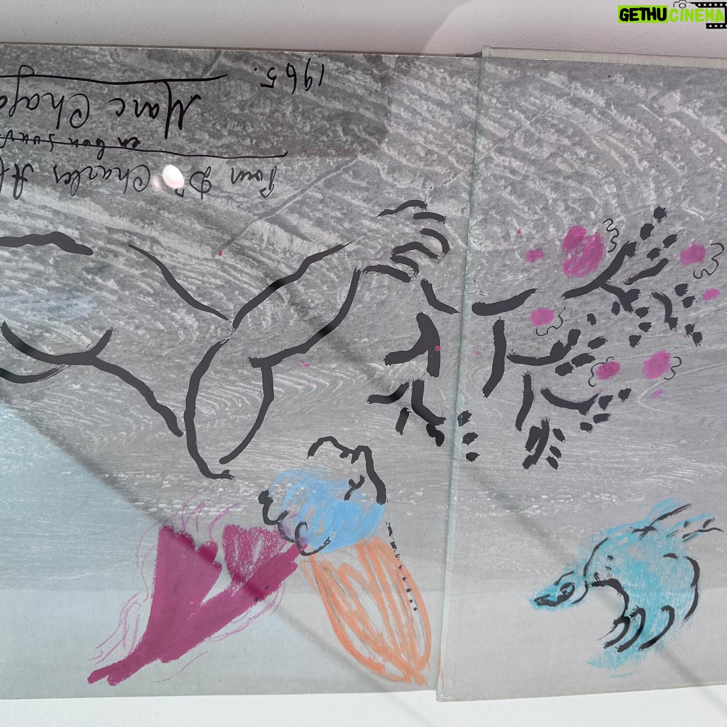 Patricia Arquette Instagram - #marcchagall In the margins #Vienna