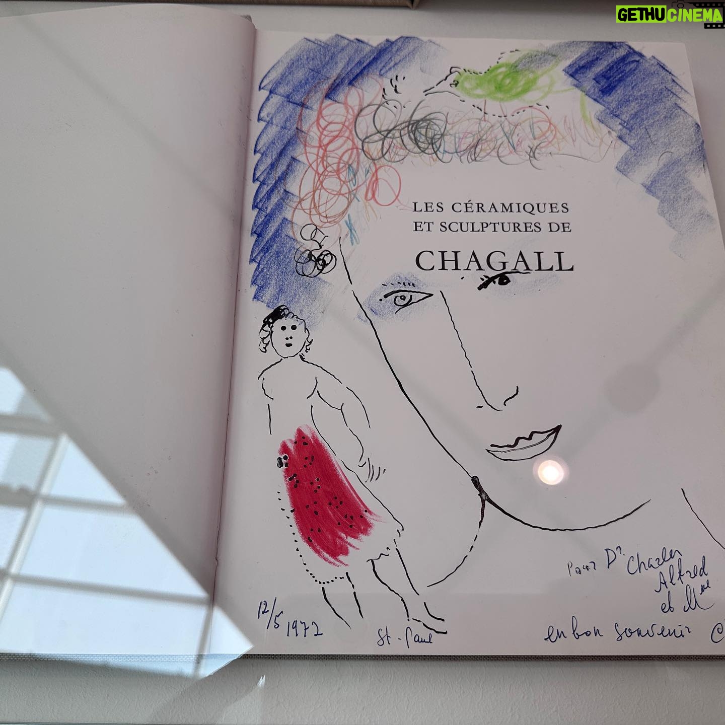 Patricia Arquette Instagram - #marcchagall In the margins #Vienna