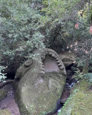 Patricia Arquette Instagram - Sacro Bosco The Sacred Wood The garden of monsters from the 16th century