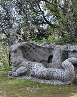 Patricia Arquette Instagram - Sacro Bosco The Sacred Wood The garden of monsters from the 16th century