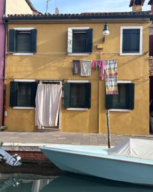Patricia Arquette Instagram - Underwear wars. I win.  #Burano