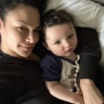 Patricia De Leon Instagram - Waking up next to you is the greatest gift life could give me. YOU AND I…..♾️♥️ . #mommylove