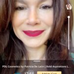 Patricia De Leon Instagram - Buenos Familia! ♥️Feliz Viernes. . Pruébalo y me dices que te parece porfa! El link en mi perfil! ☝️ . #virtualtryon #pdlcosmetics #beauty #makeup #lipstickday #lipstick #veganlipstick #crueltyfreelipstick #veganbeauty #labial #labialmate #nontrasferable .