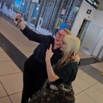 Patricia Kelly Instagram - #repost @dorometalqueen Who’s the fan now?? I am!! 📸📸📸 With the one and only @dorometalqueen 🤘🎸🎸 Wir haben uns letztes Jahr zufällig an einem italienischen Flughafen getroffen 😍😅 I love you girl, you are absolutely unbelievable!! #iamthefan #askingforapicture #flughafen #selfie #doropeschofficial #queenofmetal #metalmeetspop #patriciakelly #kellyfamily