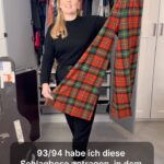 Patricia Kelly Instagram - Könnt ihr euch noch an diese Hose erinnern?? 😍😍 Es ist tatsächlich schon 30 Jahre her, dass ich sie getragen habe 🕰️ Meine Lieblingshose damals und ein echtes Unikat. Falls ihr Fotos davon habt, teilt sie doch in euren Stories und verlinkt mich ❤️ #kellyoutfits #backinthedays #patriciakellycloset #kellyklamotte #karohose #90er #patriciakelly #kellyfamily #thekellyfamily