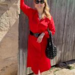 Patricia Kelly Instagram - Besos de Mallorca 💋❤️🇪🇸 #besos #mallorca #red #ladyinred #girlswillbegirls #lovegettingdressedup #sometimes #spain #patriciakelly #kellyfamily #thekellyfamily
