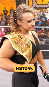 Patricia Parker Instagram - @jordynnegrace and @roxanne_wwe will battle it out for the NXT Women’s Championship at #NXTBattleground!!! #WWENXT