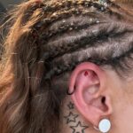 Patricia Parker Instagram - Got my favorite piercing torn out during a match ☹️ Y’all think I can put another one in immediately or should I let it heal, then repierce? 🤔 📸 @beezzzzy