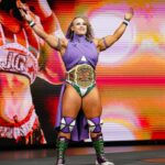 Patricia Parker Instagram – Another weekend of @tnawrestling 

💛❤️🖤

I customized my entrance jacket for this PPV (swipe to the end) – what did y’all think?

💊 @5percentnutrition // JUGGERNAUT
💪🏼 @tuffwraps // JORDYNNE
🏋🏼‍♀️ @bruteforce_au // JUGGERNAUT
👨‍⚕️ @magnus_medical
🐓 @thechickenpound
📺 @TNAwrestling @axstv
🍲 @flexpro // JUGGERNAUT