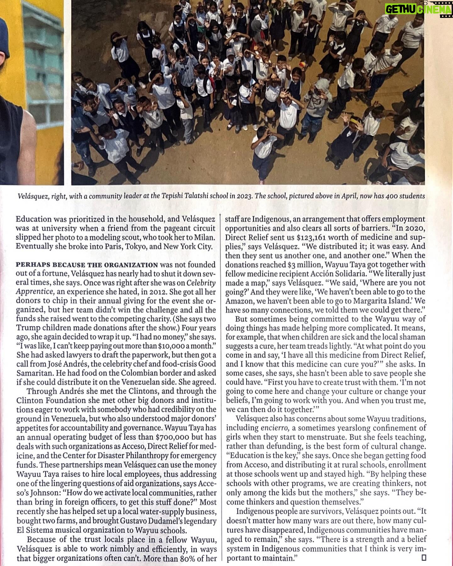 Patricia Velásquez Instagram - So proud @wayuutaya @time @sal_gaddo @lydiaolulu @pressherepr