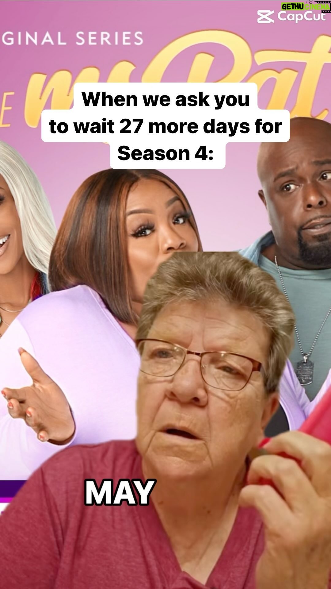 Patricia Williams Instagram - THE COUNTDOWN IS ON! I know y’all want it now, but we’re less than a month away from #TheMsPatShow Season 4 on #betplus! 🔥 Where will you be binging from? Drop your city in the comments! #no #mspat