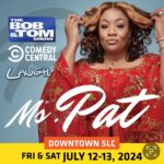 Patricia Williams Instagram – SALT LAKE CITY: Comedian Ms Pat is coming to @wiseguyscomedy @atthegateway Fr/Sat July 12-13! 2 nights/4 shows!! Tix on website! #thisplaceisajoke #wiseguyscomedy #slc