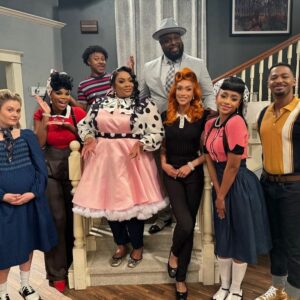 Patricia Williams Instagram - We had just as much fun making episode 401 as y’all had watching it 😂😂😂 I think we might post some BTS today. What y’all think? 🤔 

Season 4 of #TheMsPatShow is now streaming on @betplus! 

#mspat