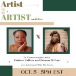 Patrisse Cullors Instagram - Exciting news, art enthusiasts! 🎨 We’re thrilled to launch our “Artist 2 Artist” series on IG Live, where inspiring new artists engage in conversation and collaboration! This is your exclusive pass to explore fresh, innovative talent and witness the magic that happens when creative minds unite. Each episode promises unique insights, captivating art, and a celebration of the transformative power of creativity. Save the date, follow us, and immerse yourself in a world where art speaks, connects, and captivates! #Artist2Artist #AbolitionistAesthetics 🌟 The first artist I’ll be in conversation with is @mybrownbaby who JUST dropped a novel, One Blood, out in all bookstores and online platforms. It’s a gorgeous read and it deserves all the love. We will be meeting at 5pm est/2pm pst, October 5th. Can’t wait to hang with the team.